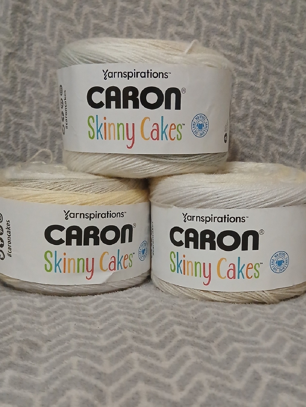 Caron Skinny Cakes Yarn Cake - Neutral Ombre (Set of 3)